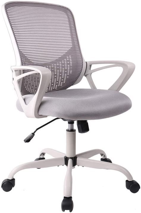 Best-Office-Chairs-7-White-Ergonomic-Desk-Chair - Walyou