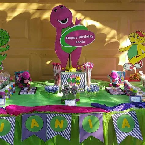 barney Birthday Party Ideas | Photo 8 of 8 | Catch My Party