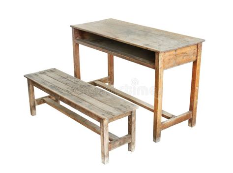 School table and chair stock photo. Image of dirty, wooden - 25281830