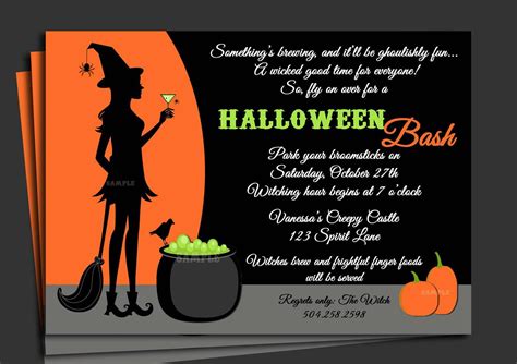 Halloween Costume Party Invitation Ideas - Mickey Mouse Invitations ...