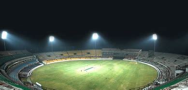 Rajiv Gandhi International Cricket Stadium in Hyderabad