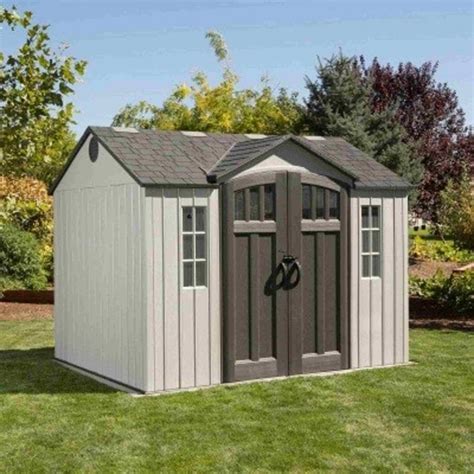 Lifetime Plastic Apex Shed 10X8 | Garden Street