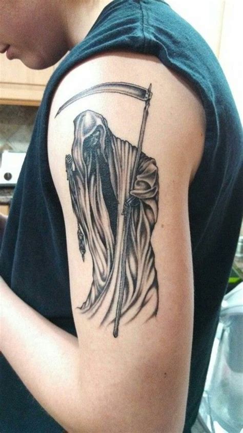 50 Grim Reaper Tattoo Designs - nenuno creative