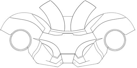 Iron Man Helmet Papercraft Ironman Helmet Template Armor Pinterest ...