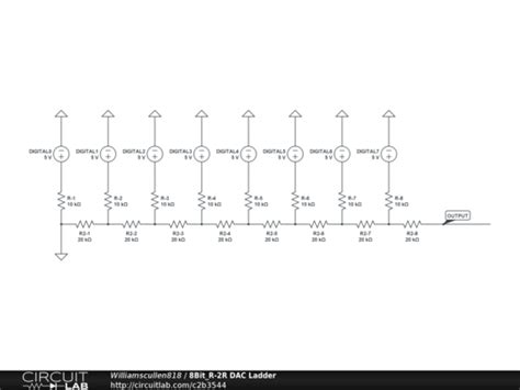 8Bit_R-2R DAC Ladder - CircuitLab