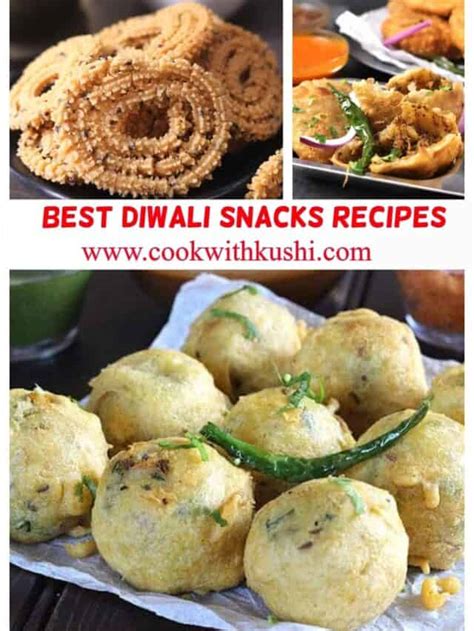 Best Diwali Snacks - Cook with Kushi