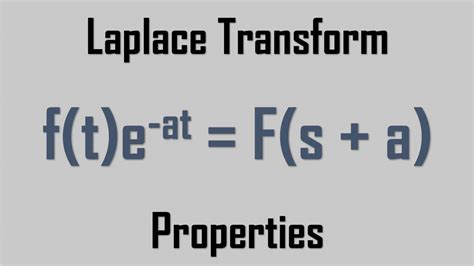 Complete Explanation and Example Laplace Transform Properties – Wira ...