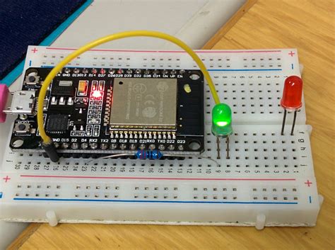 Getting Started With Esp32 Using Arduino Ide Blink Led Gambaran ...