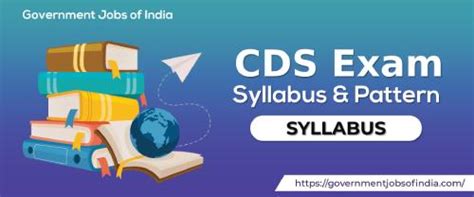 CDS Exam Syllabus & Pattern 2023 - Government Jobs of India