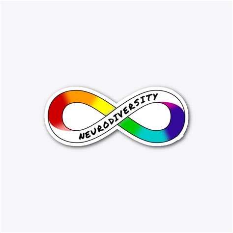 Neurodiversity Pride Rainbow Infinity Products