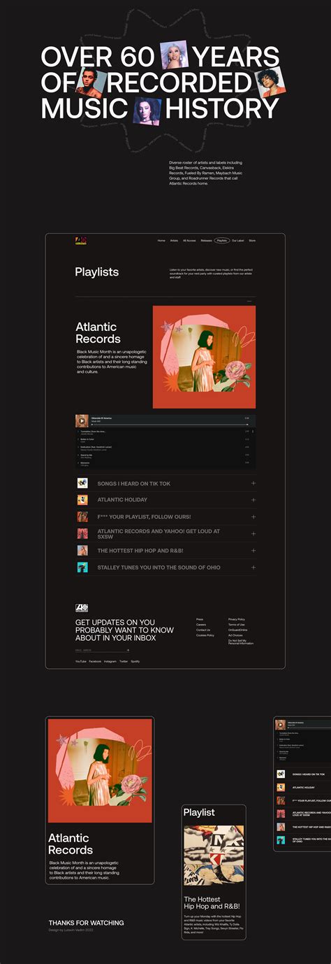 Atlantic Records on Behance