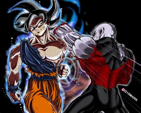 Ultra Instinct Goku vs. Jiren by sainikaran9999 on DeviantArt