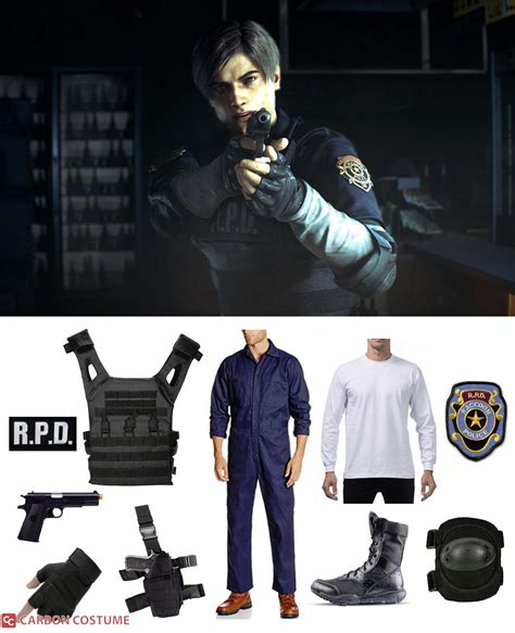 Leon S Kennedy Costume Carbon Costume DIY Dress-Up Guides, 48% OFF