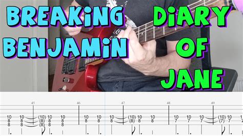 Breaking Benjamin - Diary Of Jane (guitar cover) + screen tabs - YouTube