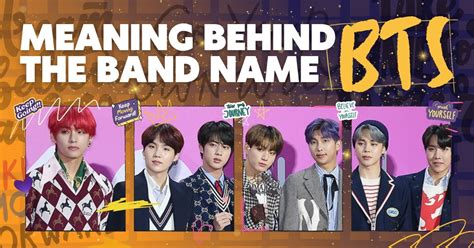 Surprising Meaning Behind The Band Name "BTS" - Music Grotto