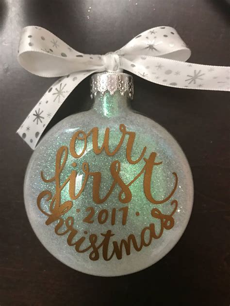 1st Christmas Ornament, First Christmas Ornament, 1st Christmas, First ...