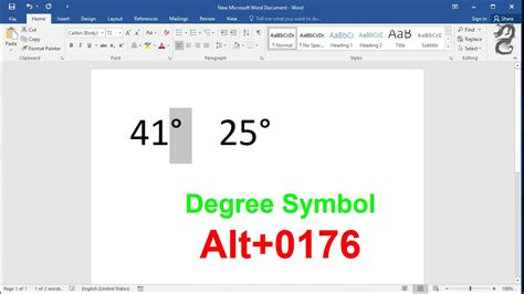 How to insert degree symbol in word mac - eduhor