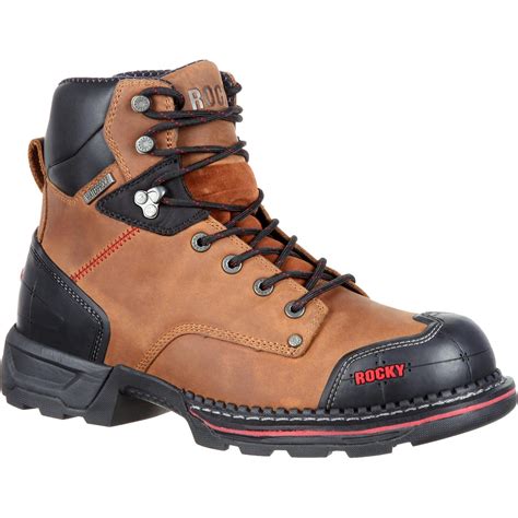 Rocky Maxx: Men's 6-in Composite Toe Waterproof Work Boots