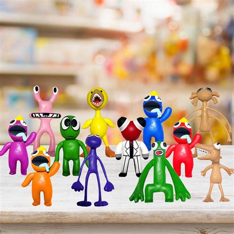 Buy Yiser Rainbow Friends Toys Rainbow Friends Action Figures Toys Set ...