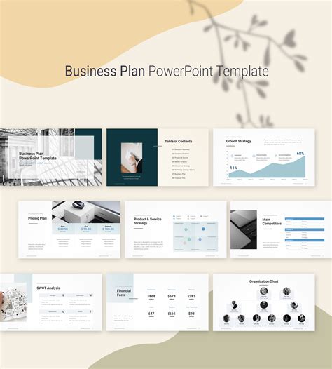 Business plan powerpoint template - jesicloud