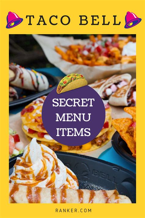 Taco Bell Secret Menu Items | Taco bell secret menu, Secret menu ...