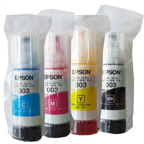 Tinta Refill Epson 003 Yellow 65ml Original Loosepack, Tinta Refill ...