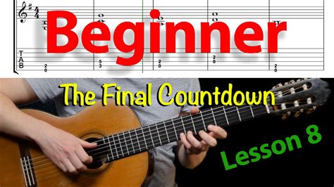 Europe - The Final Countdown "Guitar Lesson" (How to Play Cover Easy ...