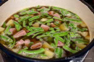 Ham and Green Bean Soup | - Another Pennsylvania Dutch Favorite