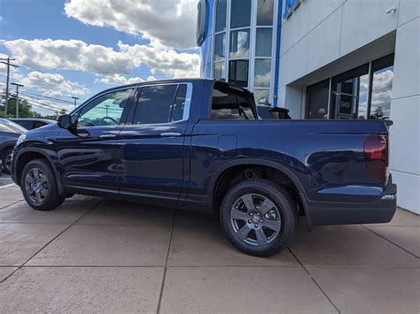 New 2020 Honda Ridgeline RTL-E in Obsidian Blue Pearl | Greensburg | # ...