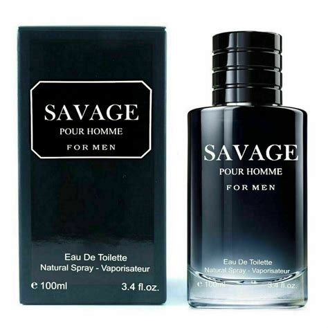 Savage 100 ml 3.4 oz High Quality Impression Cologne EDT Spray for Men ...