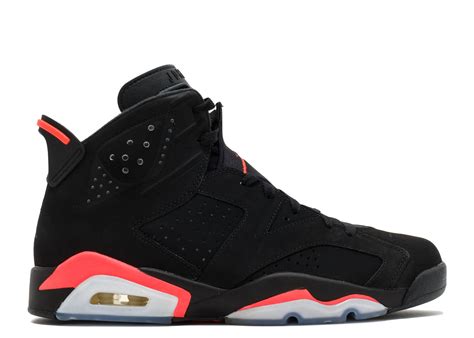 air jordan 6 retro "infrared 2014" - black/infrared 23-black - Men's ...