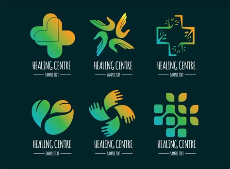 Healing Logos Collection Vector 179808 Vector Art at Vecteezy