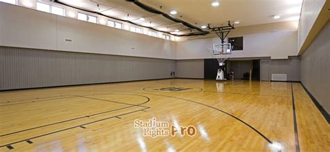 Indoor Basketball Court Lighting Design and Layout – SLights Pro