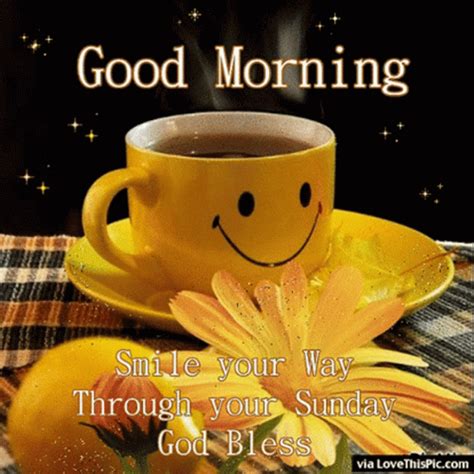 Coffee Good Morning GIF - Coffee GoodMorning Smile - Discover & Share GIFs