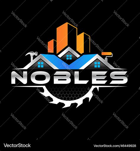 Home house builders repair remodeling logo design Vector Image