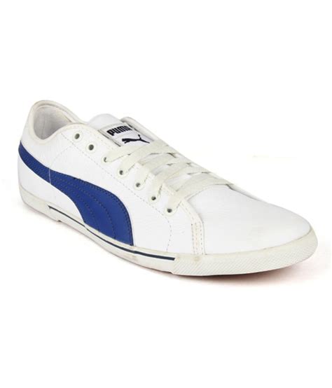 Puma White Casual Shoes - Buy Puma White Casual Shoes Online at Best ...