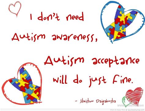 Autism Acceptance Quotes. QuotesGram