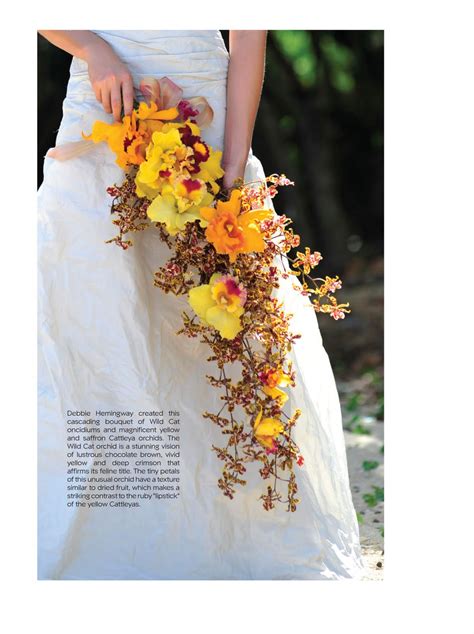 Bouquet Bridal: Yellow Orchid Bouquets