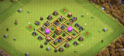 40+ Best Town Hall 5 Base Designs (2023) War, Farming, Hybrid, Trophy ...