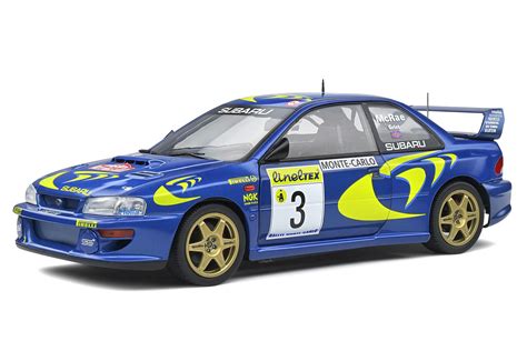 Subaru Impreza 22B n3 C McRae Rally Monte Carlo Solido 1/18