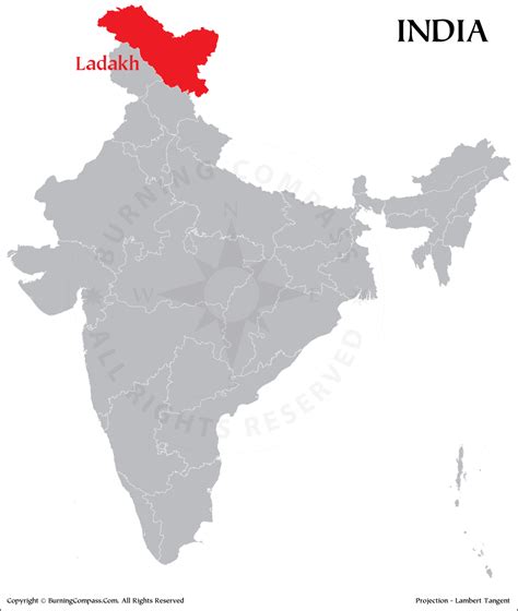 Ladakh In India Map - Get Latest Map Update