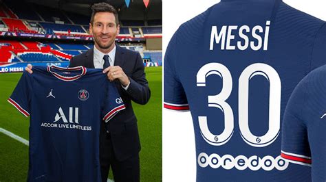 Messi Joins PSG - Will Wear No. 30 Shirt - Footy Headlines