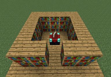 minecraft java edition - Is there a height limit on bookshelves ...