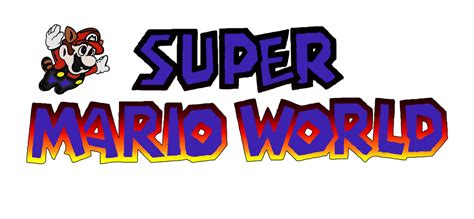 Super Mario World Logo *2 by RogueVincent on DeviantArt