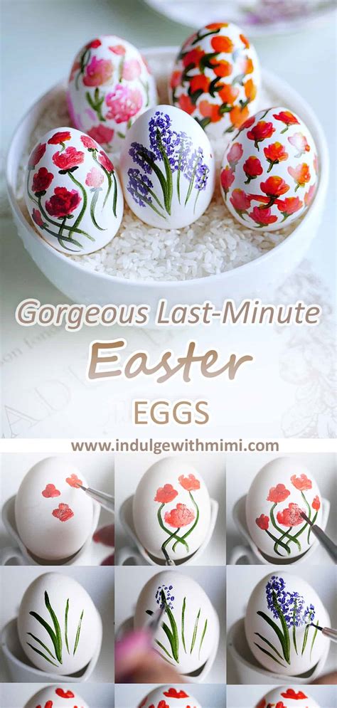 Beautiful Last Minute Easter Eggs - Indulge With Mimi