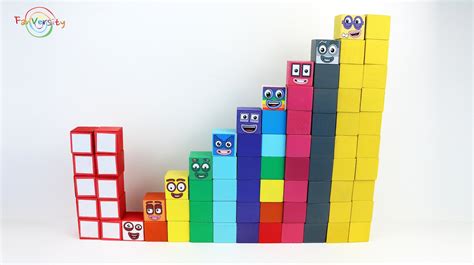 Numberblocks 11 20 Stackable Wooden Blocks FREE Worksheet | Etsy