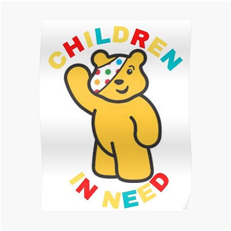 Póster «pudsey asda niños necesitados» de LiveWorld2023 | Redbubble