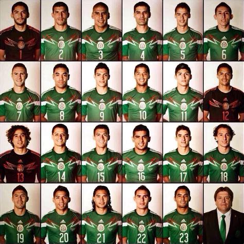 Mexico 23-men National Squad, FIFA WorldCup Brazil 2014 | Mexico team ...