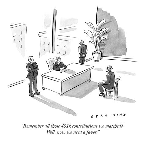 New Yorker Cartoon Considers 401(k)s | Squared Away Blog