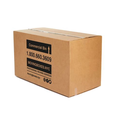 Commercial Bin Moving Boxes | Moving Boxes | Heavy Duty Shipping Boxes ...